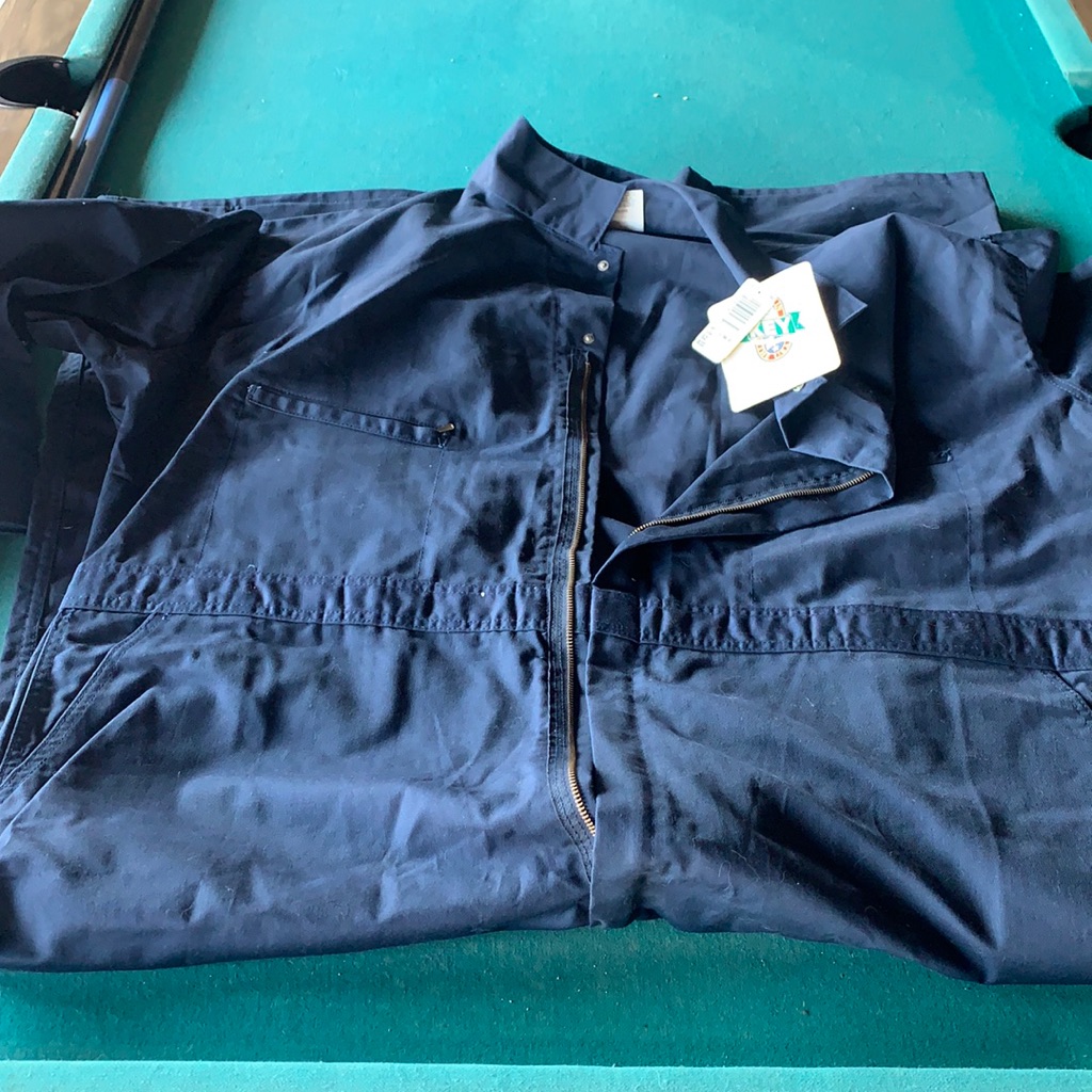 Key Brand Dark Blue Coverall Size Big 62 Nwt